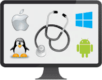 apple windows android linux